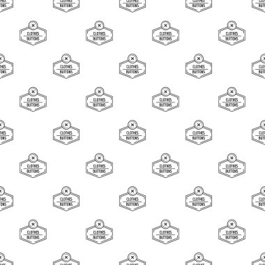 Elbise düğme zanaat tasarlamak vektör sorunsuz