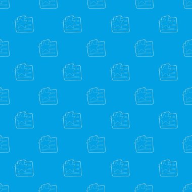 Wishlist desen vektör kesintisiz mavi