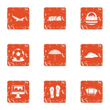 Gereksinimi simgeler kümesi, grunge tarzı