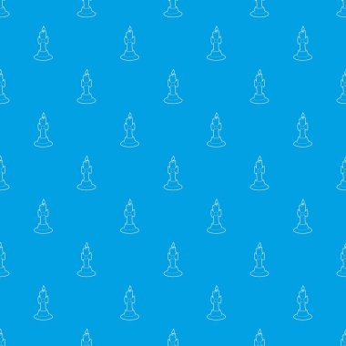 Mum desen vektör kesintisiz mavi