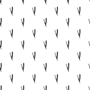 Ustura simgesi, basit tarzı