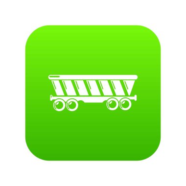 Balon yeşil simge vektör