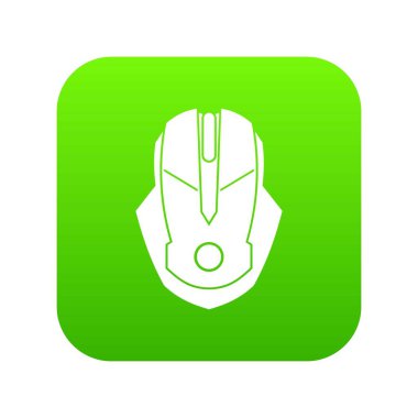 Bilgisayar fare simgesi dijital yeşil