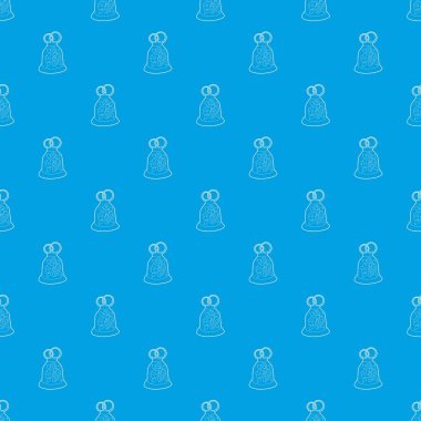 Düğün pastası desen vektör kesintisiz mavi herhangi bir kullanım için tekrar