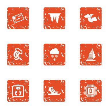 Sonsuz kış simgeler kümesi, grunge style