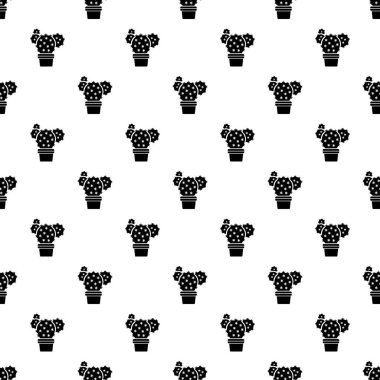 Kulaklı kaktüs simgesi, basit tarzı