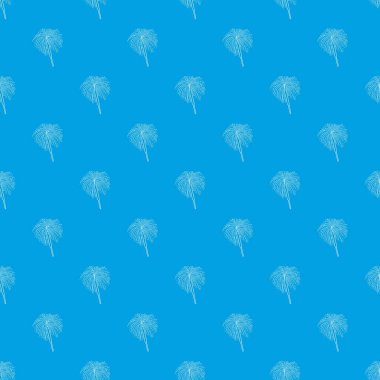 Bengal ateş desen vektör kesintisiz mavi tekrar herhangi bir kullanım için