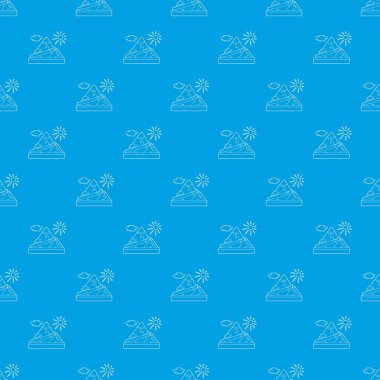 Araba ile seyahat dağlar kavram, anahat stili