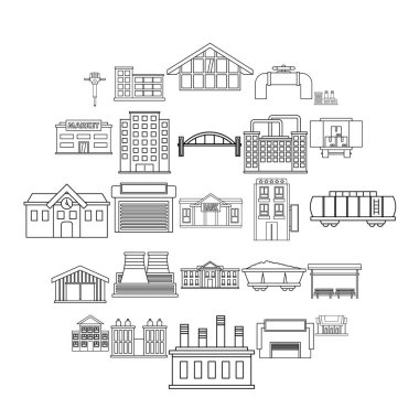 Workpeople Icons set, anahat stili