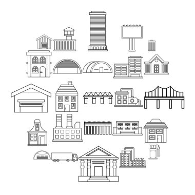 Workpeople Icons set, anahat stili