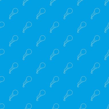 Pipet desen vektör kesintisiz mavi