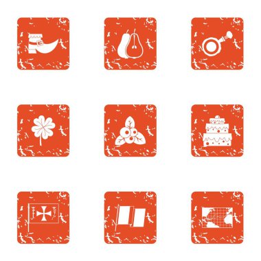 Coğrafi simgeler kümesi, grunge tarzı