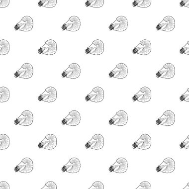 Deniz tarağı simgesi anahat