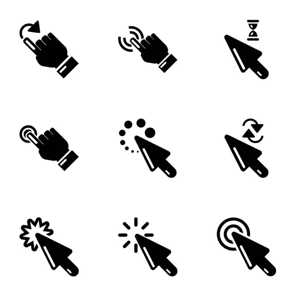 Set d'icônes Snap, style simple — Image vectorielle