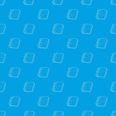 Defter desen vektör kesintisiz mavi