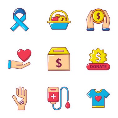 Kurban Icons set, karikatür tarzı