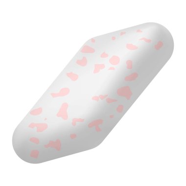 Çiğneme sakızı mockup, gerçekçi şeker