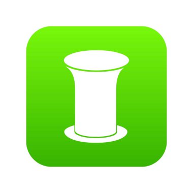 Office kova yeşil simge vektör