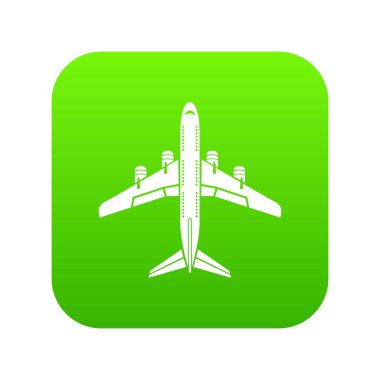 Uçan uçak simgesi, basit tarzı