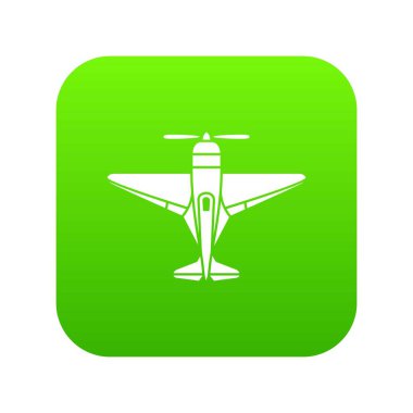 Küçük uçak simgesi, basit tarzı