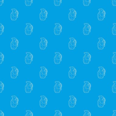 El bombası desen vektör kesintisiz mavi