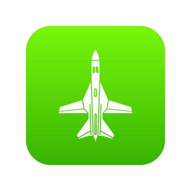 Ticari uçak simgesi, basit tarzı