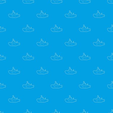 Denizaltı desen vektör kesintisiz mavi