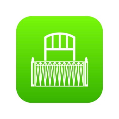 Kafes balkon simgesi, basit tarzı