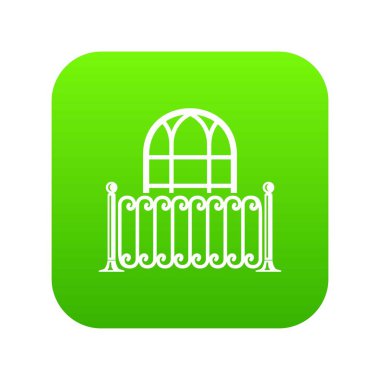 Yapı dekor simgesi, basit tarzı