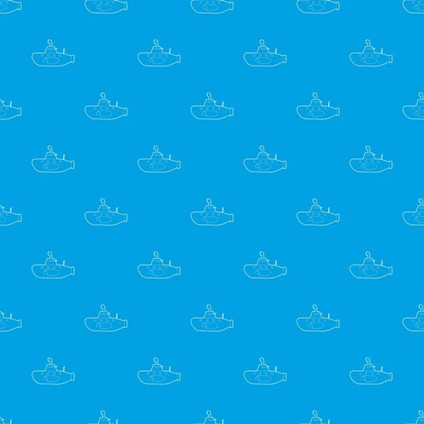 海底のパターン ベクトルのシームレスな青 — ストックベクタ