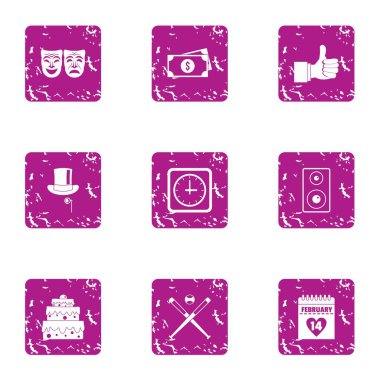 Buluşma simgeler kümesi, grunge tarzı