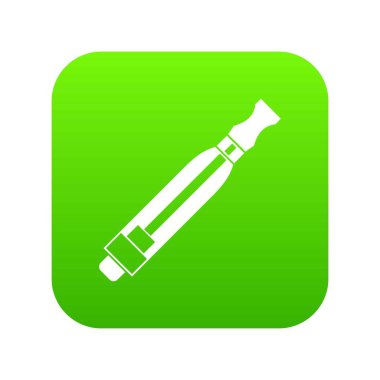 Clearomizer simgesi dijital yeşil