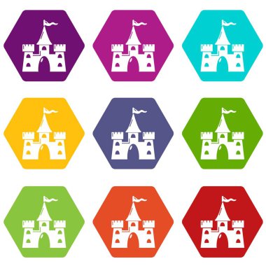 9 vektör kale bina Icons set