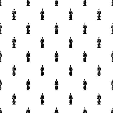 Mum parlak simge, basit siyah stil