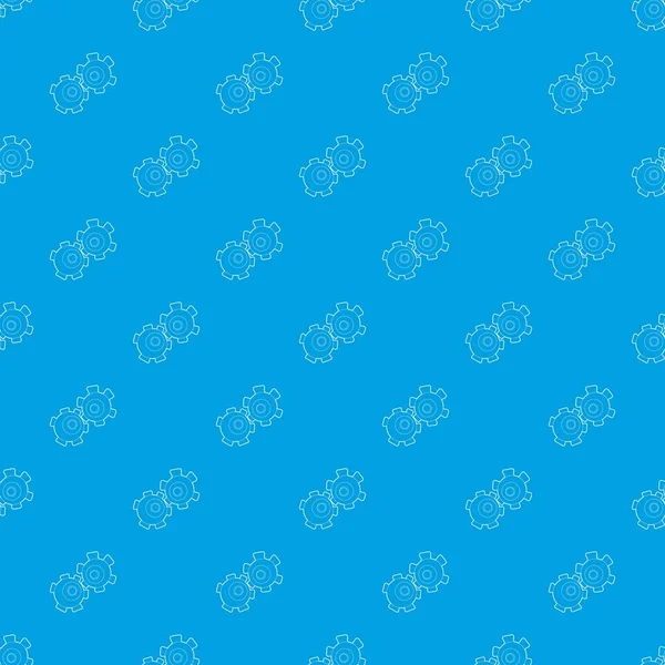 Karikatür desen vektör kesintisiz mavi