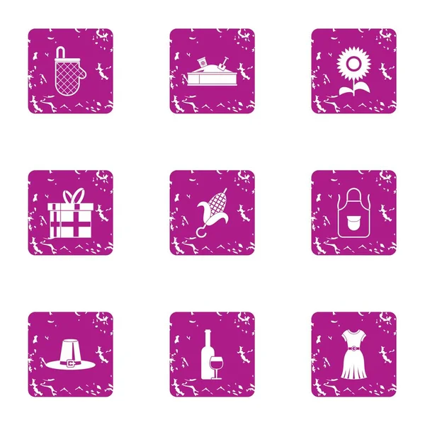 Hemen aile simgeler kümesi, grunge tarzı