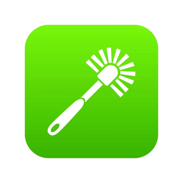 Toilet brush icon, simple style — Stock Vector