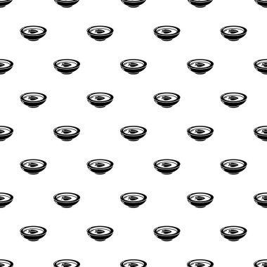 Soya sosu plaka simgesi, basit siyah stil