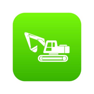 Kazma makinesi simgesini, basit tarzı