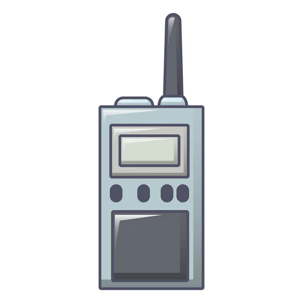 Icône radio Talkie, style dessin animé — Image vectorielle