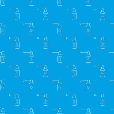 Boğaz desen vektör kesintisiz mavi için sprey