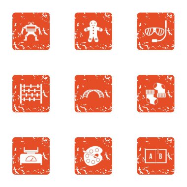 Yaratıcılık simgeler kümesi, grunge tarzı