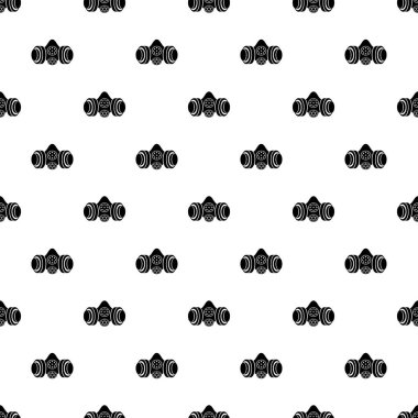 Gaz maskesi simgesi, basit biçim