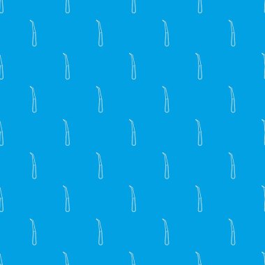 Diş Asansör desen vektör kesintisiz mavi