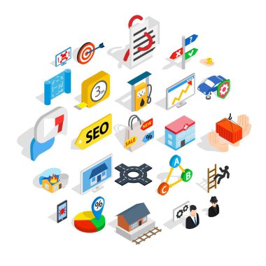 Geliştirme arabirimi simgeler kümesi, izometrik stili