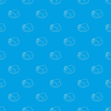 Kiev pirzola desen vektör kesintisiz mavi