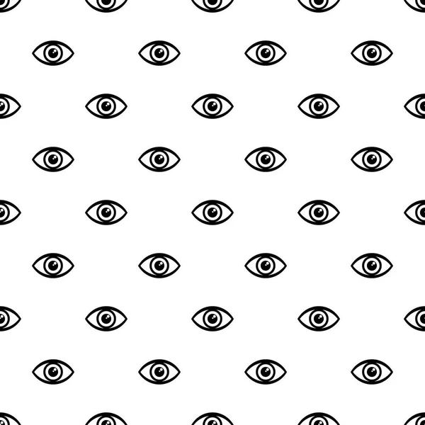 Icono del ojo humano, estilo simple — Archivo Imágenes Vectoriales