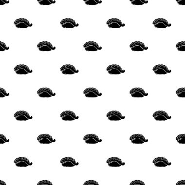 Suşi ahtapot simgesi, basit siyah stil