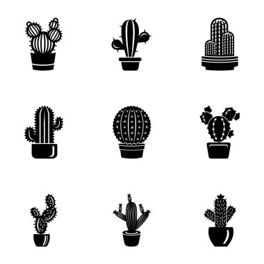 Peyote Icons set, basit tarzı