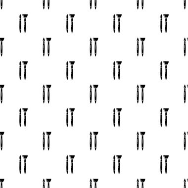 Fırça simgesini, basit siyah stil